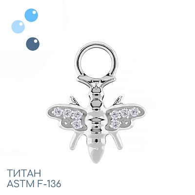 Подвеска из титана Bug